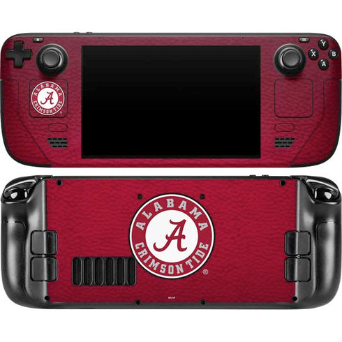 University of Alabama University Seal Steam Deck Handheld Gaming Computer OLED Skin