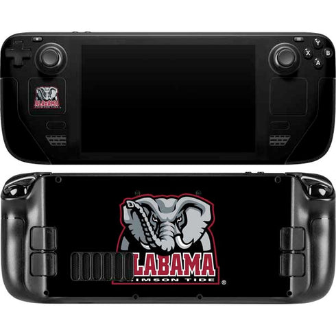 University of Alabama Primary Logo Steam Deck Handheld Gaming Computer OLED Skin