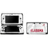 University of Alabama White Jersey Nintendo Skins