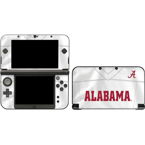 University of Alabama White Jersey Nintendo Skins