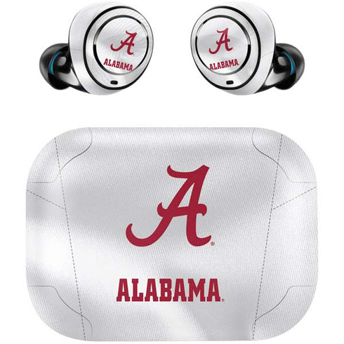 University of Alabama White Jersey Amazon Echo Buds Skin