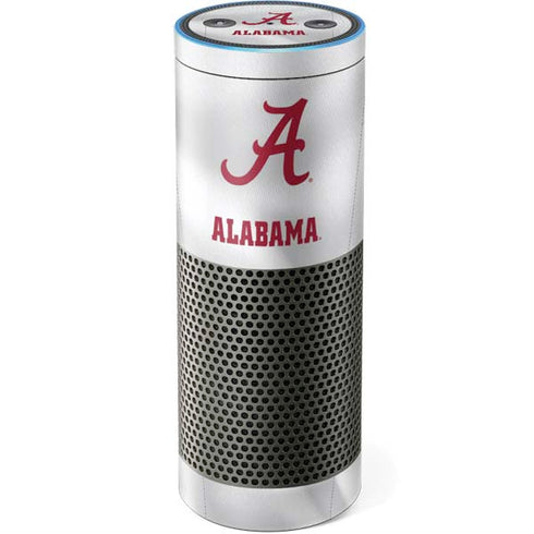 University of Alabama White Jersey Amazon Echo Skin
