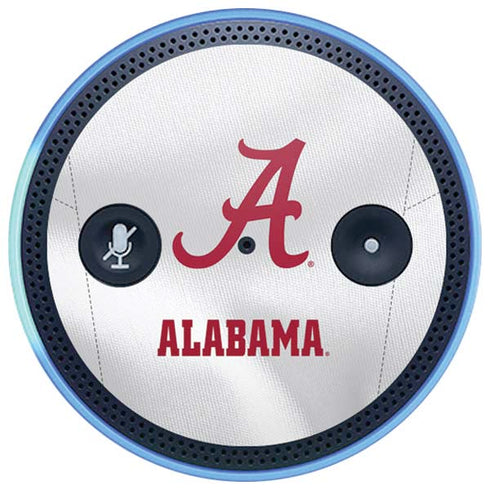 University of Alabama White Jersey Amazon Echo Skin