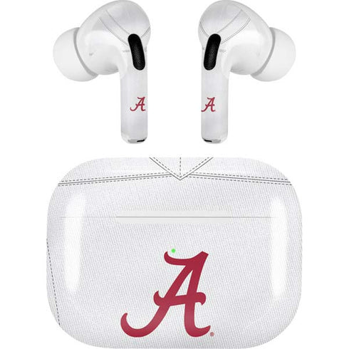 University of Alabama White Jersey Apple AirPods Pro Skin