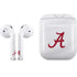 University of Alabama White Jersey Apple AirPods Skin