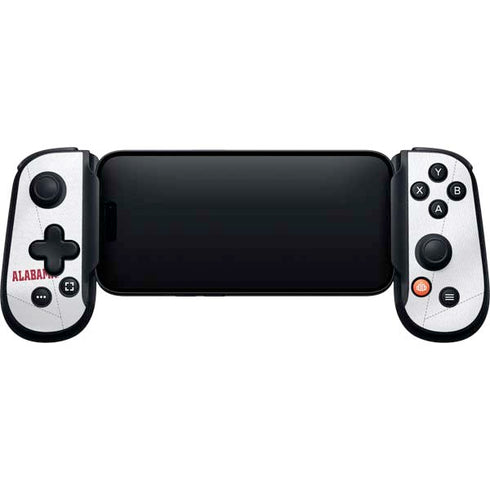 University of Alabama White Jersey Backbone One for iPhone Game Controller Skin