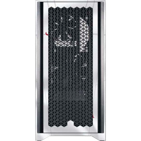 University of Alabama White Jersey Corsair 4000D Tempered Glass Mid-Tower ATX Case Skin