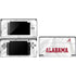 University of Alabama White Jersey Nintendo Skins