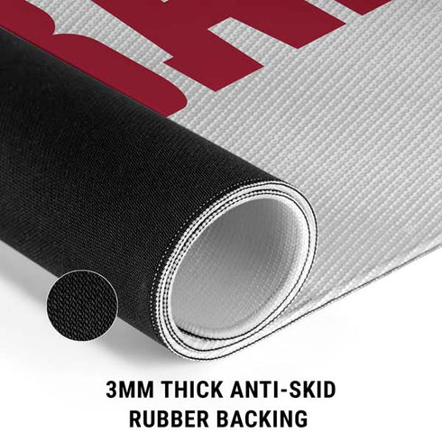 University of Alabama White Jersey Gaming Mouse Pad