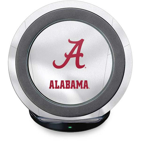 University of Alabama White Jersey Fast Charge Wireless Charging Stand Skin