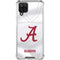 University of Alabama White Jersey Galaxy A12 Clear Case