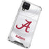 University of Alabama White Jersey Galaxy A12 Clear Case