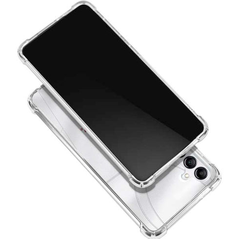 University of Alabama White Jersey Galaxy A15 5G Clear Case