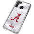 University of Alabama White Jersey Galaxy A21 Clear Case