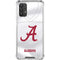 University of Alabama White Jersey Galaxy A32 5G Clear Case