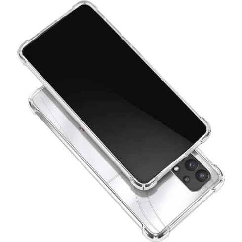 University of Alabama White Jersey Galaxy A32 5G Clear Case