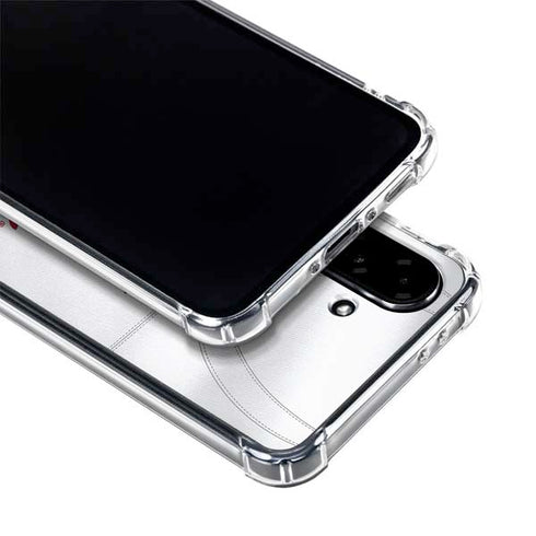 University of Alabama White Jersey Galaxy A36 5G Clear Case