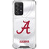 University of Alabama White Jersey Galaxy A52 5G Clear Case