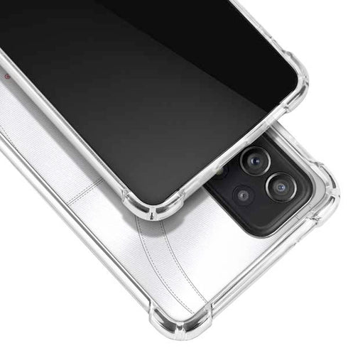 University of Alabama White Jersey Galaxy A52 5G Clear Case