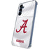 University of Alabama White Jersey Galaxy A55 5G Clear Case