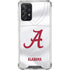 University of Alabama White Jersey Galaxy A72 5G Clear Case