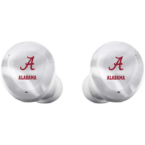 University of Alabama White Jersey Galaxy Buds Plus Skin