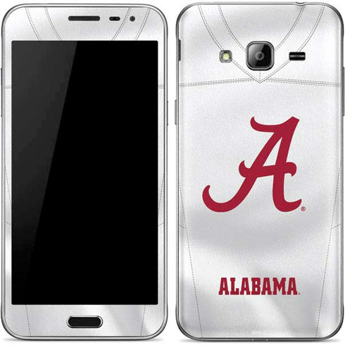 University of Alabama White Jersey Galaxy J3 Skin
