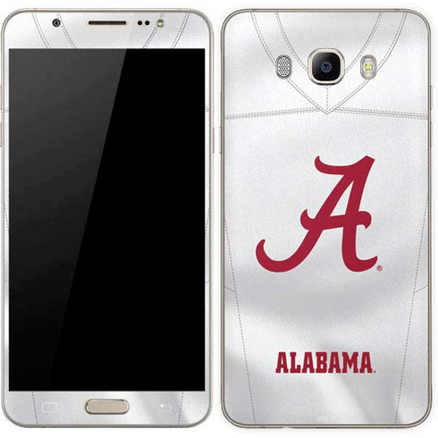 University of Alabama White Jersey Galaxy J7 Skin