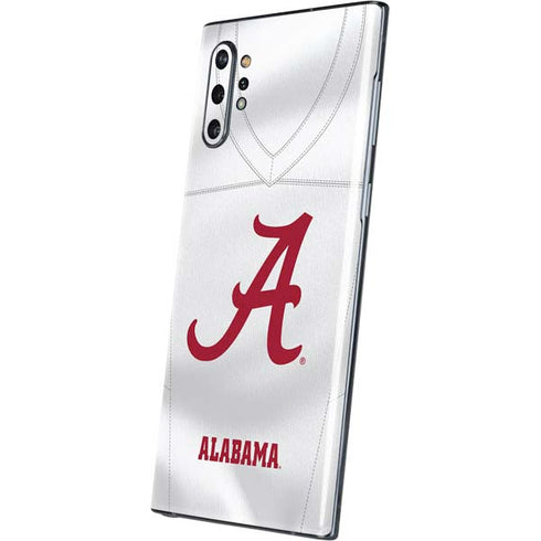 University of Alabama White Jersey Galaxy Note 10 Plus Skin