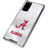 University of Alabama White Jersey Galaxy Note20 5G Clear Case