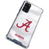 University of Alabama White Jersey Galaxy S20 FE Clear Case