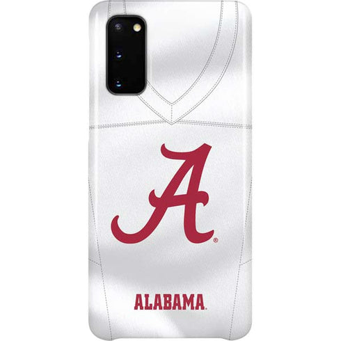 University of Alabama White Jersey Galaxy Cases
