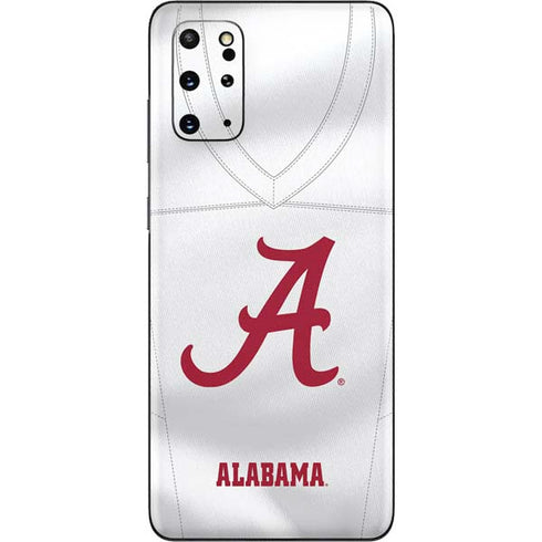 University of Alabama White Jersey Galaxy S20 Plus Skin
