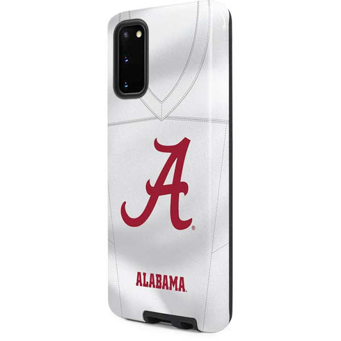 University of Alabama White Jersey Galaxy S20 Pro Case