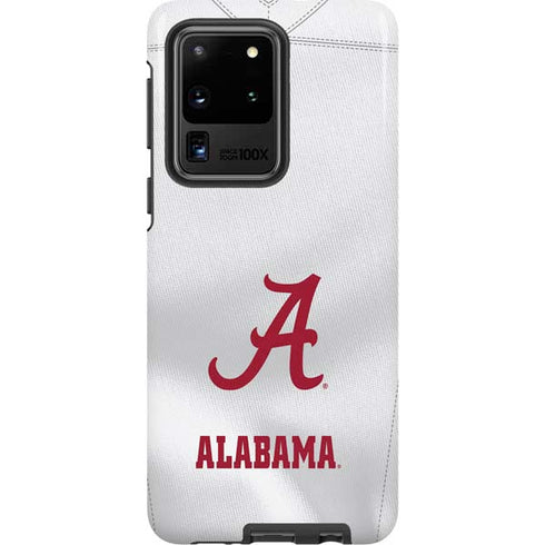 University of Alabama White Jersey Galaxy S20 Ultra 5G Pro Case