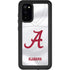 University of Alabama White Jersey Galaxy S20 Waterproof Case