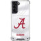 University of Alabama White Jersey Galaxy S21 5G Clear Case