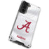 University of Alabama White Jersey Galaxy S21 5G Clear Case