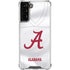 University of Alabama White Jersey Galaxy S21 FE Clear Case