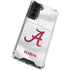 University of Alabama White Jersey Galaxy S21 FE Clear Case