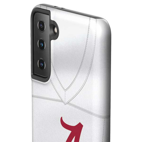 University of Alabama White Jersey Galaxy S21 FE Pro Case