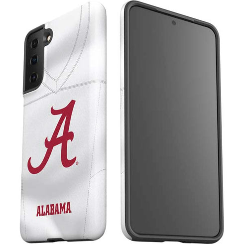 University of Alabama White Jersey Galaxy S21 FE Pro Case