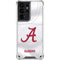 University of Alabama White Jersey Galaxy S21 Ultra 5G Clear Case