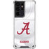 University of Alabama White Jersey Galaxy S21 Ultra 5G Clear Case