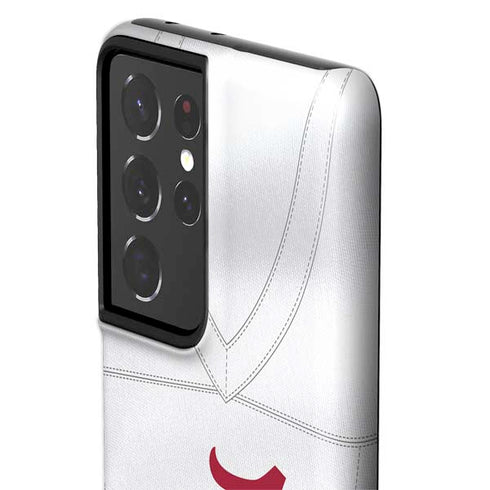University of Alabama White Jersey Galaxy S21 Ultra 5G Pro Case