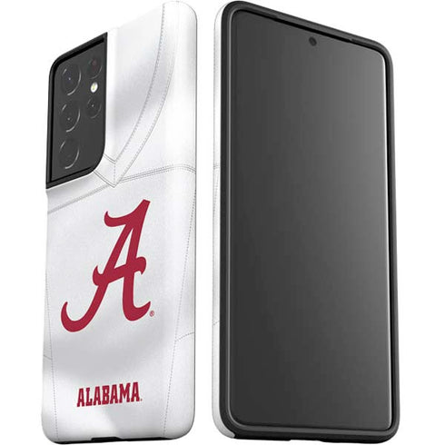 University of Alabama White Jersey Galaxy S21 Ultra 5G Pro Case