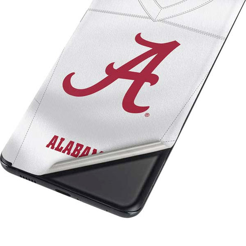 University of Alabama White Jersey Galaxy S21 Ultra 5G Skin