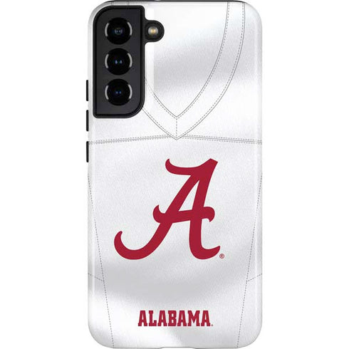 University of Alabama White Jersey Galaxy S22 Plus Pro Case