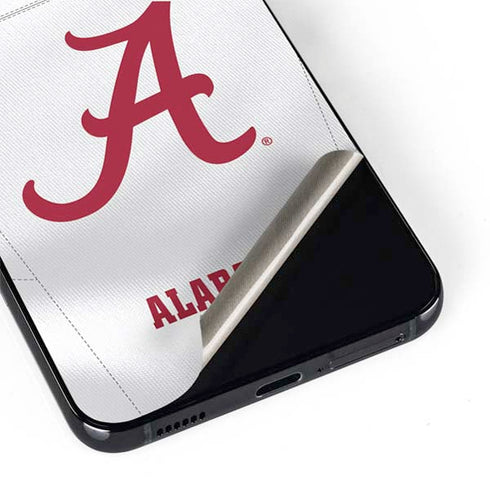 University of Alabama White Jersey Galaxy S22 Plus Skin