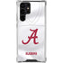 University of Alabama White Jersey Galaxy S22 Ultra Clear Case